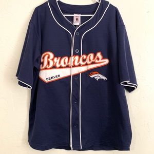broncos baseball jersey